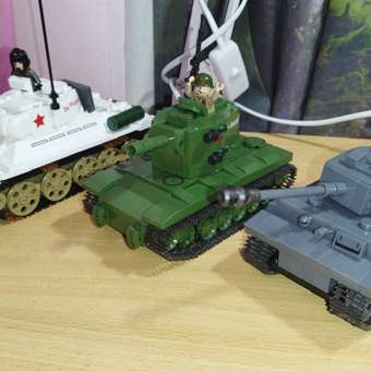 Конструктор Танк КВ-2 472 дет.: отзыв пользователя Детский Мир