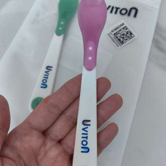 Ложка Uviton ложечки для прикорма 5 мл 2 предм. в ассортименте: отзыв пользователя Детский Мир