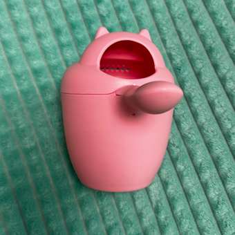 Ковш LaLa-Kids 0.5 л Бегемотик розовый: отзыв пользователя Детский Мир