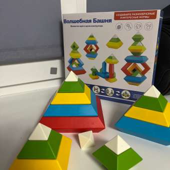 Конструктор TrendToys пирамидка 15 дет.: отзыв пользователя Детский Мир