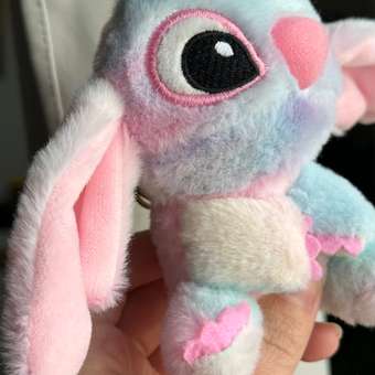 Игрушка мягкая брелок Stitch розовый: отзыв пользователя ДетМир