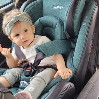 Автокресло Indigo Aero, зеленый Isofix 0+/1/2/3 (0-36 кг): отзыв пользователя Детский Мир