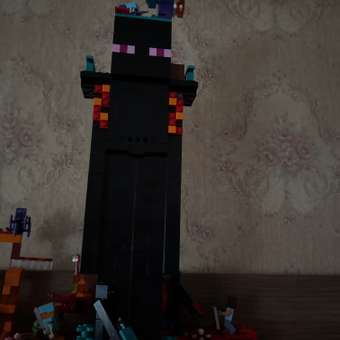 Конструктор LEGO Minecraft Башня Эндермена 867 дет.: отзыв пользователя Детский Мир