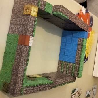 Конструктор BAZUMI Minecraft магнитный кубики майнкрафт магнитный 128 дет.: отзыв пользователя Детский Мир