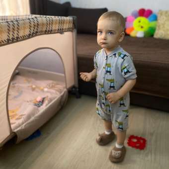 Манеж Babyton Circus Beige: отзыв пользователя ДетМир