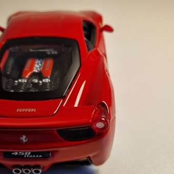 Автомобиль BBurago Ferrari Ferrari 458 Italia 18-26003 1:24: отзыв пользователя ДетМир