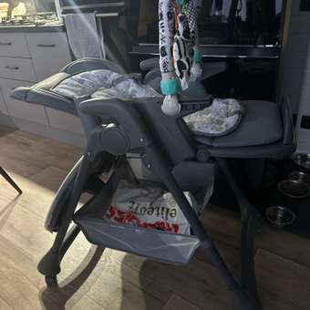 Стульчик для кормления Babyton Sweet Meals Grey серый: отзыв пользователя Детский Мир