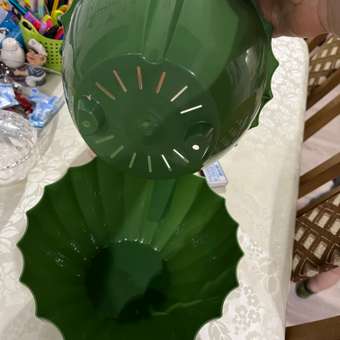 Кашпо Plast Avenue Ракушка 3.4л. со вставкой 25.0см малахит: отзыв пользователя Детский Мир