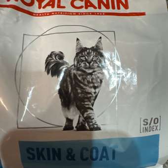 Корм для кошек ROYAL CANIN Skin&Coat Formula кастрированных идеальная кожа и шерсть1.5кг: отзыв пользователя. Зоомагазин Зоозавр