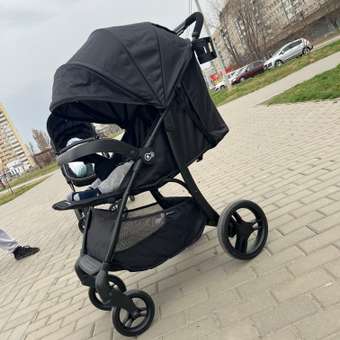Коляска прогулочная Kinderkraft Cruiser Black: отзыв пользователя Детский Мир