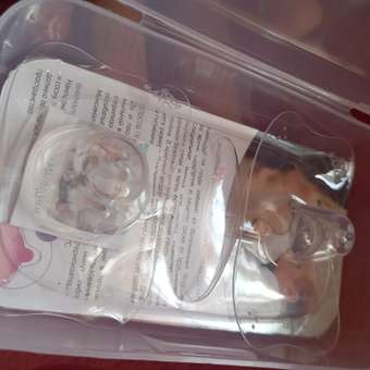 Накладки на соски Roxy-Kids защитные силиконовые S+M RNS-001-DM: отзыв пользователя Детский Мир