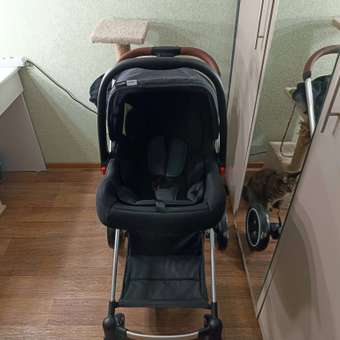 Коляска 3в1 Babyton Flexi Ride Black-Grey серый: отзыв пользователя Детский Мир