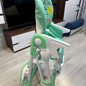 Стульчик для кормления Babyton Animals Green зеленый: отзыв пользователя Детский Мир