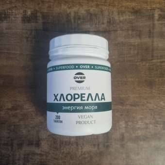 Хлорелла OVER Энергия моря 200 таблеток: отзыв пользователя Детский Мир