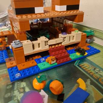 Конструктор LEGO Minecraft Лягушачий дом 400 дет.: отзыв пользователя Детский Мир
