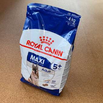 Корм для собак ROYAL CANIN Maxi Adult 5+ крупных пород 4кг: отзыв пользователя. Зоомагазин Зоозавр