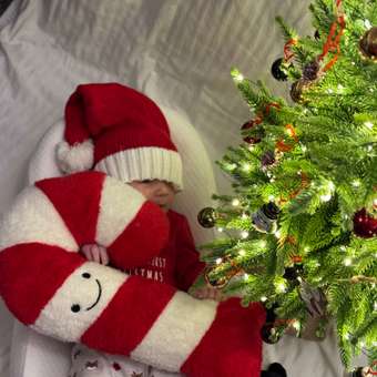 Подушка FUTURINO Home Новогодний леденец: отзыв пользователя Детский Мир