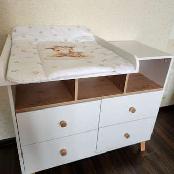 Комод пеленальный Rant Vester (белый): отзыв пользователя Детский Мир