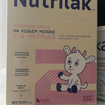 Смесь молочная сухая Нутрилак (Nutrilak) 2 Premium на козьем молоке 600г: отзыв пользователя Детский Мир
