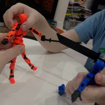 Фигурка TrendToys Робот на магнитах шарнирный: отзыв пользователя Детский Мир