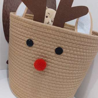 Корзина для хранения FUTURINO Home Олень: отзыв пользователя Детский Мир