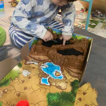 Кинетический песок Kinetic Sand 0.45 кг: отзыв пользователя ДетМир