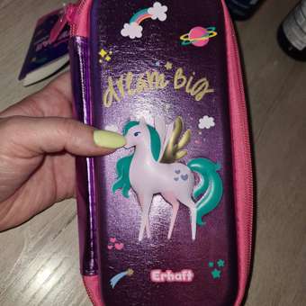 Пенал книжка Erhaft Единорожек: отзыв пользователя Детский Мир