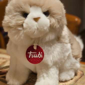 Мягкая игрушка Trudi Бежево-белая кошка Гиада: отзыв пользователя Детский Мир