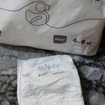 Подгузники White Edition 3 (4-9 кг) 40 шт.: отзыв пользователя ДетМир