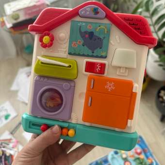Игрушка BabyGo бизиборд Домик: отзыв пользователя Детский Мир