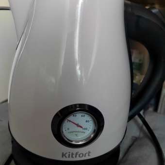 Чайник KITFORT КТ-642-3 белый: отзыв пользователя Детский Мир