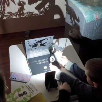 Настольная игра Театр теней/SHADOW PLAY Приключения динозаврика Дино: отзыв пользователя Детский Мир