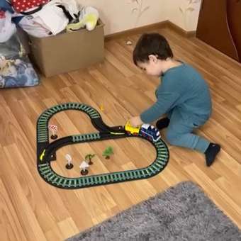 Набор железнодорожный Серебряный путь: отзыв пользователя Детский Мир