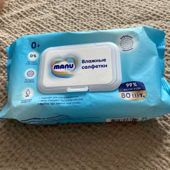 Влажные салфетки MANU 80 шт.: отзыв пользователя Детский Мир