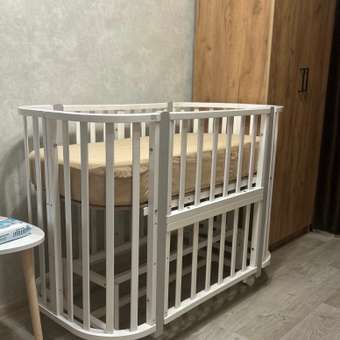 Детская кроватка Sweet Baby прямоугольная, (серый, белый): отзыв пользователя Детский Мир