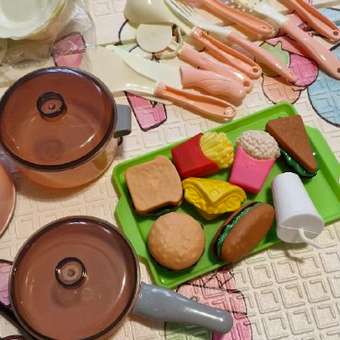 Игрушка TrendToys продукты, посуда 91 предм.: отзыв пользователя Детский Мир