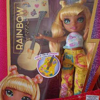 Кукла модельная Rainbow High Jr High Rockband Sunny: отзыв пользователя Детский Мир