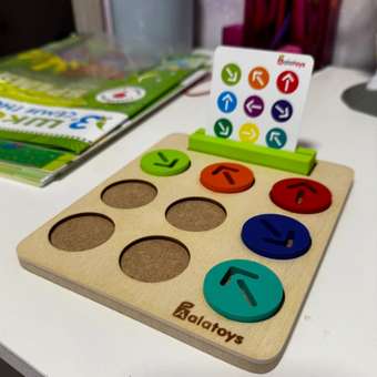 Настольная игра Alatoys Детский деревянный развивающий в ассортименте: отзыв пользователя Детский Мир