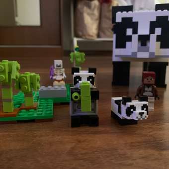 Конструктор LEGO Minecraft Дом панды 553 дет.: отзыв пользователя ДетМир