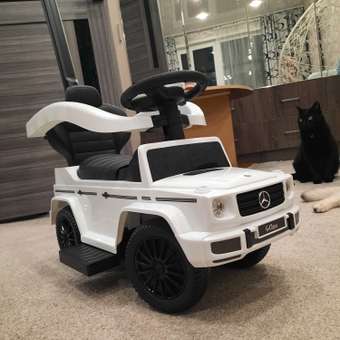 Пушкар BabyCare Mercedes G350d с ручкой: отзыв пользователя Детский Мир