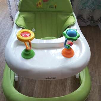 Ходунки Babyton зеленый: отзыв пользователя ДетМир