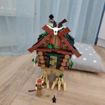Конструктор brick labs Избушка Бабы-Яги 1295 дет.: отзыв пользователя Детский Мир