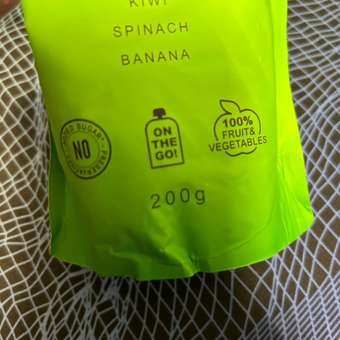 Пюре фруктовое Nutrino Lab Яблоко киви шпинат и банан 200 г: отзыв пользователя Детский Мир