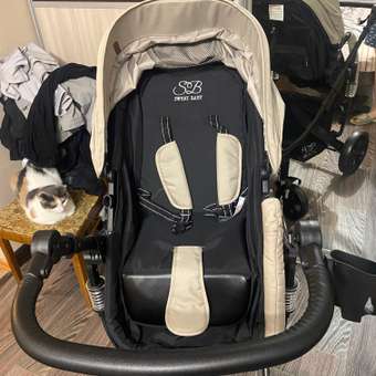 Коляска трансформер Sweet Baby Comfort black beige бежевый: отзыв пользователя Детский Мир