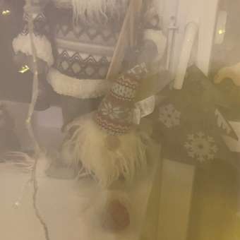 Новогодняя фигурка FUTURINO Home Серый гном: отзыв пользователя Детский Мир