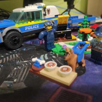 Конструктор LEGO City Дрессировка собак полиции 197 дет.: отзыв пользователя Детский Мир