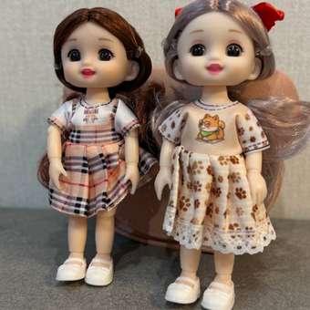 Кукла мини TrendToys набор 2 шт, с детской сумочкой высота 16 см: отзыв пользователя Детский Мир