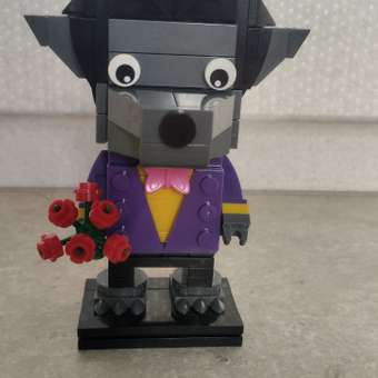 Конструктор brick labs Волк из "Ну, Погоди!" 165 дет.: отзыв пользователя Детский Мир