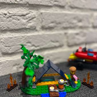 Конструктор LEGO City Fire Truck with Rescue Boat 301 дет.: отзыв пользователя ДетМир