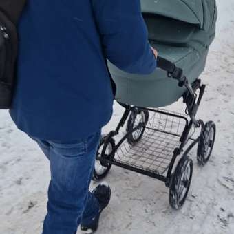 Коляска 2в1 JOVOLA Tessa Classic Eco зеленый: отзыв пользователя Детский Мир
